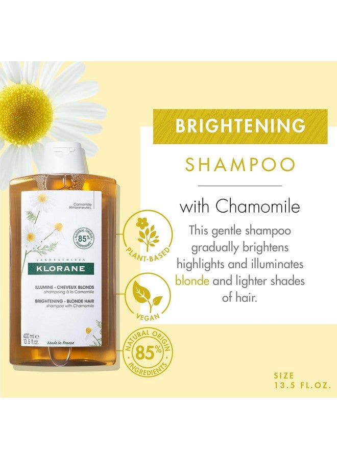 كلوران - شامبو مفتح بالبابونج - يعزز خصلات الشعر ويمنحه إشراقة - خالٍ من بيروكسيد الهيدروجين والأمونيا والسيليكون والبارابين والكبريتات - 13.5 أونصة سائلة. - Image 2