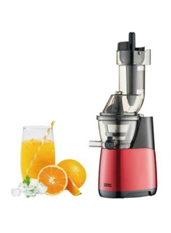 Xper Juicer With Slow Extraction Technique 150 Watts, Red, XPSC150RS - Image 1