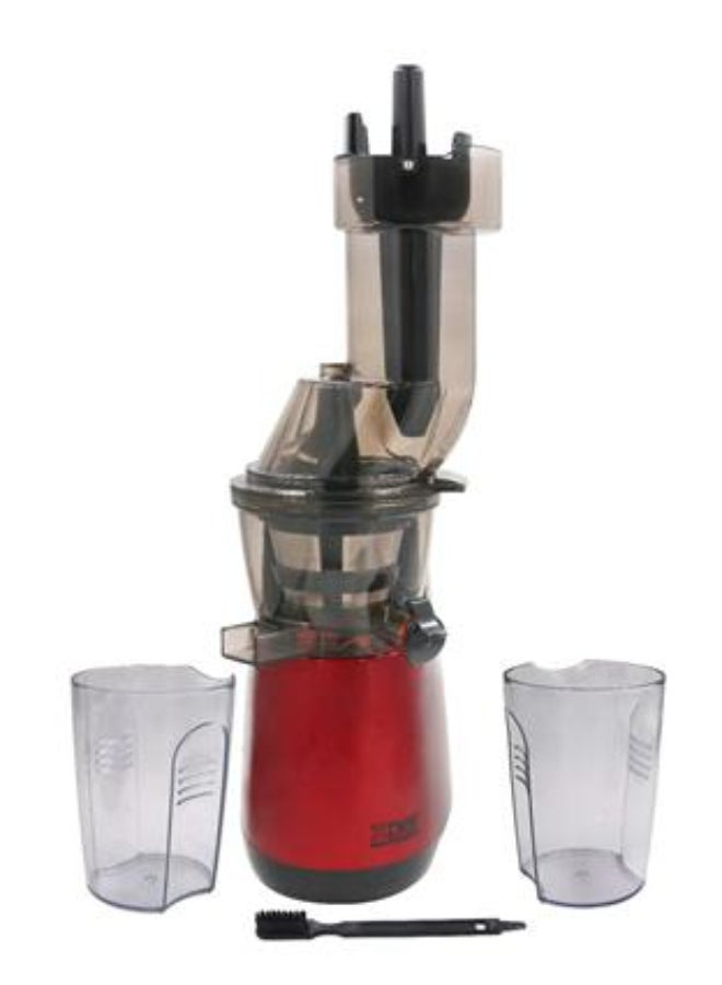 Xper Juicer With Slow Extraction Technique 150 Watts, Red, XPSC150RS - Image 4
