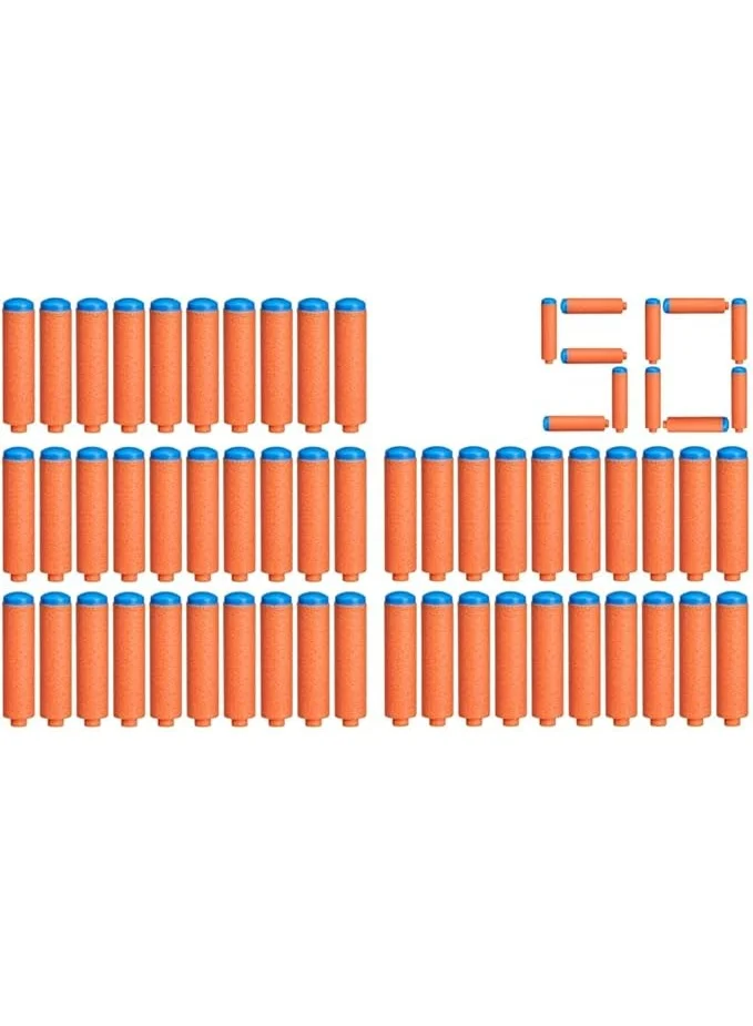 NERF Nerf N Series N1 Darts, Includes 50 Darts, Compatible Only with Nerf N Series Blasters, Outdoor Games, Ages 8+