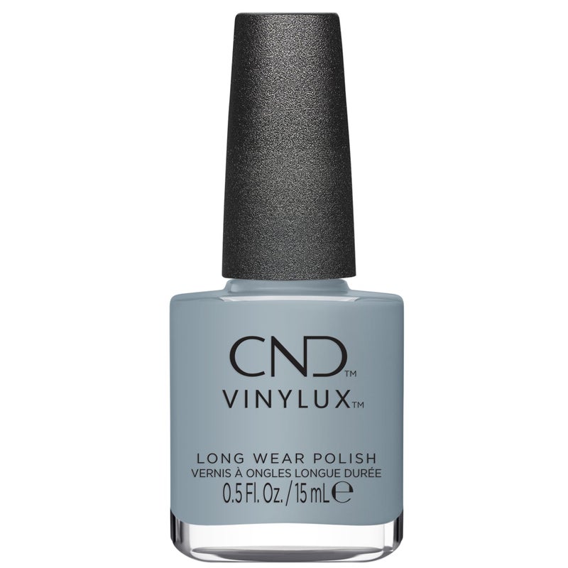CND Vinylux Longwear Blue Nail Polish, Gel-like Shine & Chip Resistant Color, Frosted Seaglass, 0.5 fl. oz - Image 1