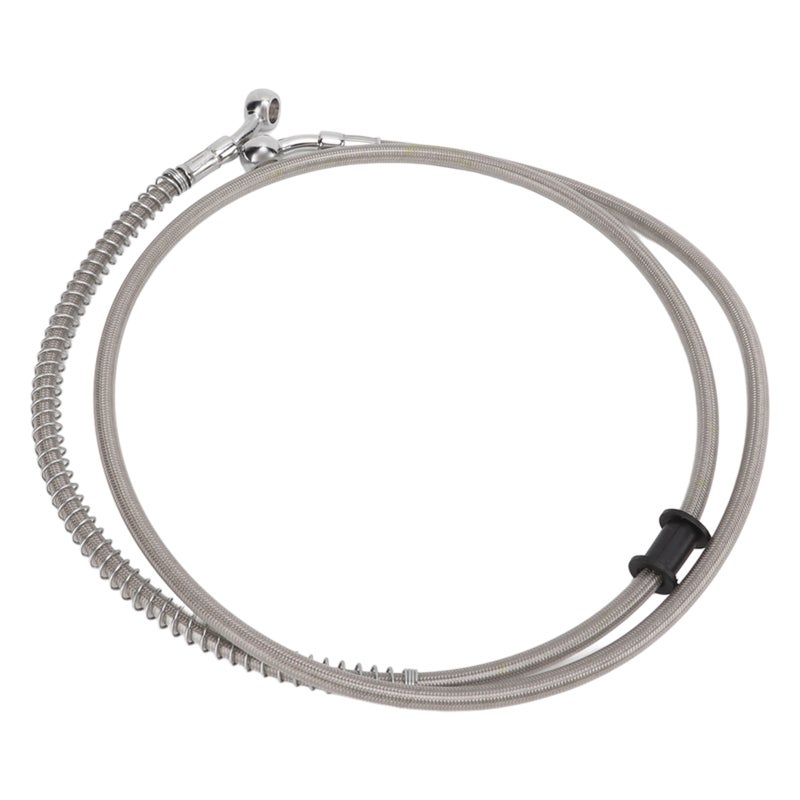 Universal Motorcycle Brake Hose 55.1 X 37.4in Steel PVC - Heat Insulation Function Brake Line for Disc Brake Modification - Image 4