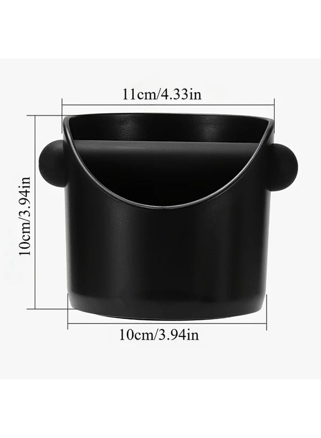 Black Coffee Grinder Dust Bin Accessory with Removable Strike Rod Barista Tool - Image 4