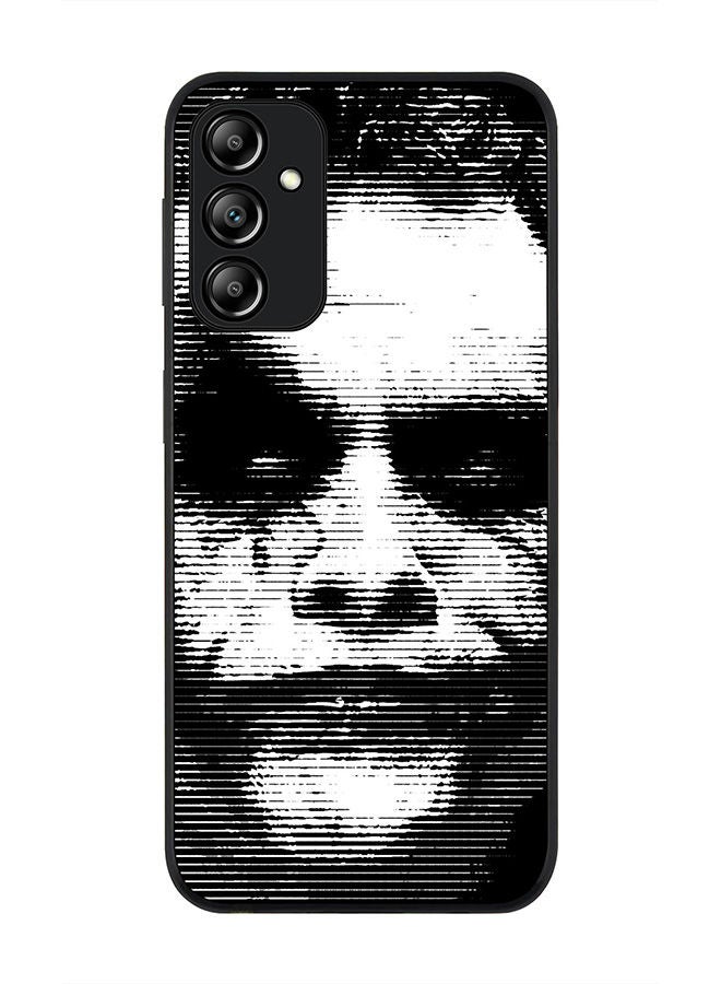 Stylizedd Rugged Black edge case for Samsung Galaxy A24 4G, Slim fit Soft Case Flexible Rubber Edges Anti Drop TPU Gel Thin Cover -  Joker - Image 1