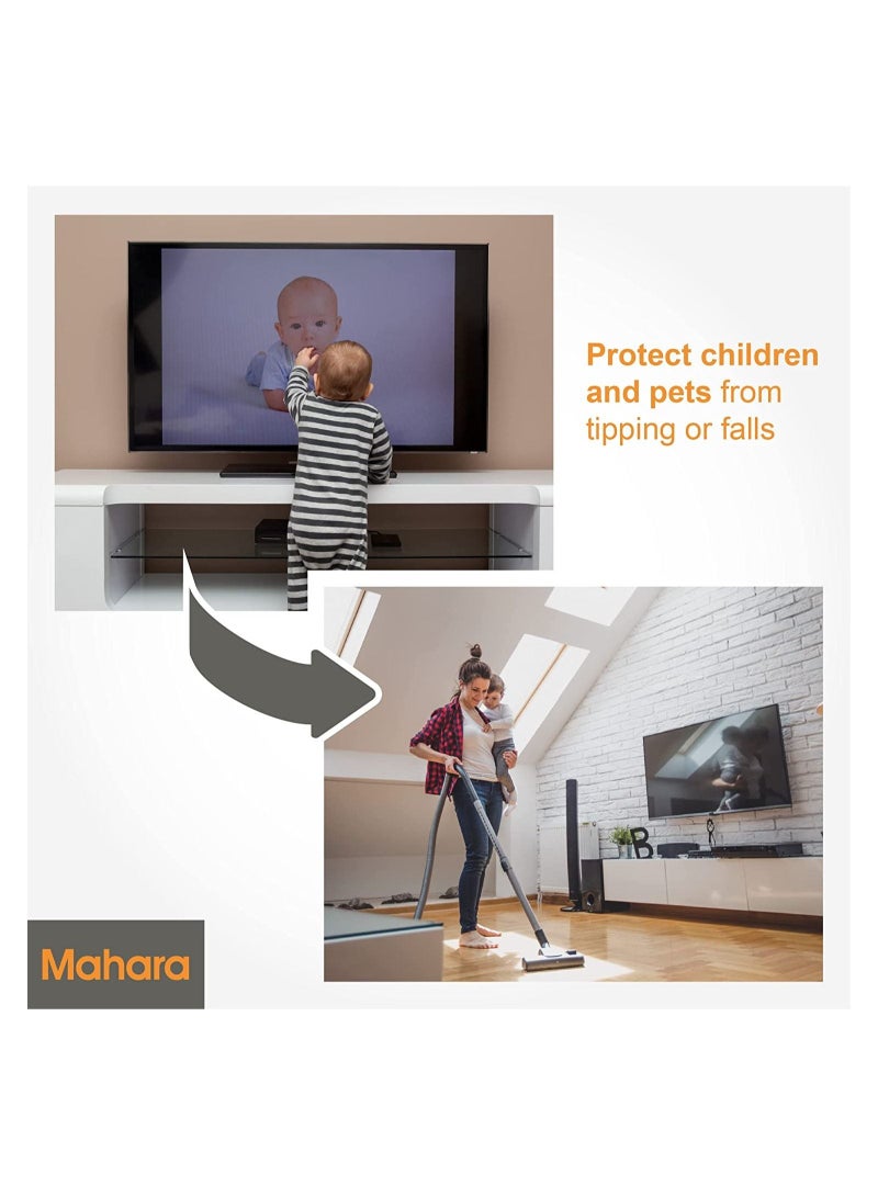 Flat To Wall Fixed Slim Fit TV Wall Mount Bracket from 26" - 55" inch, VESA Compatible 50mm x 50mm - 400mm x 400mm, Max - Image 3