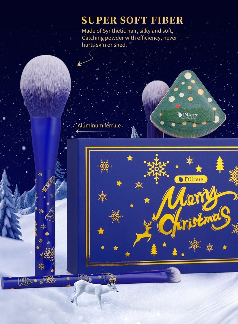 دي يو كير طقم فرش مكياج ٦ قطع مع وسادتي بودرة - Image 4