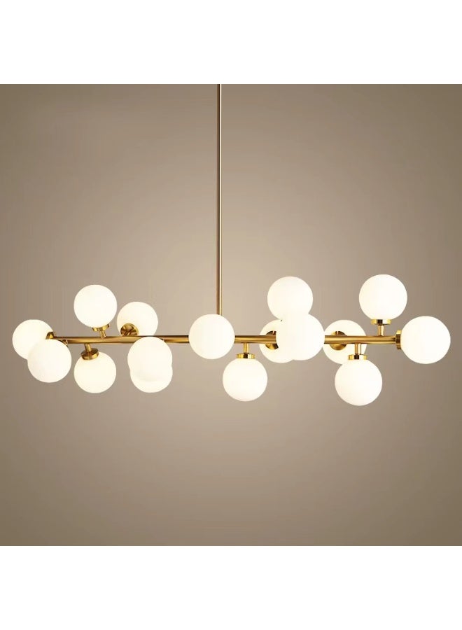 MAAC HOME MAAC Home Lily Modern Gold Sputnik Chandelier – Mid-Century Adjustable LED Ceiling Light Fixture for Living Room, Dining Room, Bedroom, Kitchen, Foyer – Nordic Pendant Lamp Indoor Lighting  - Image 4