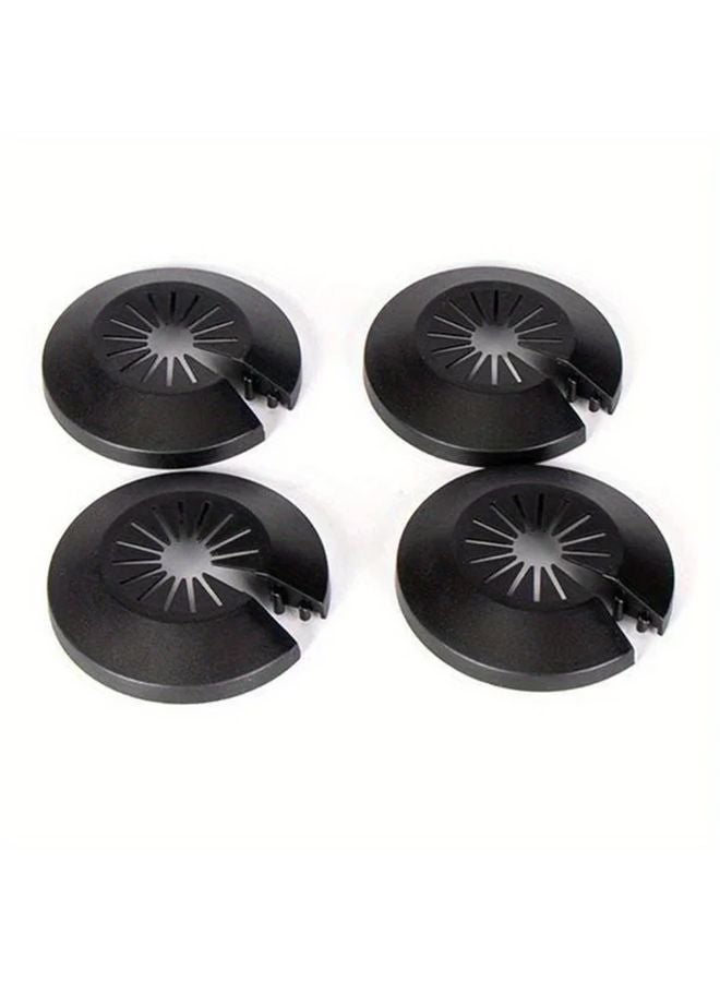 20pcs PVC Multipurpose Decorative Ring Pipe Faucet Cover Angle Valve Protector - Image 2