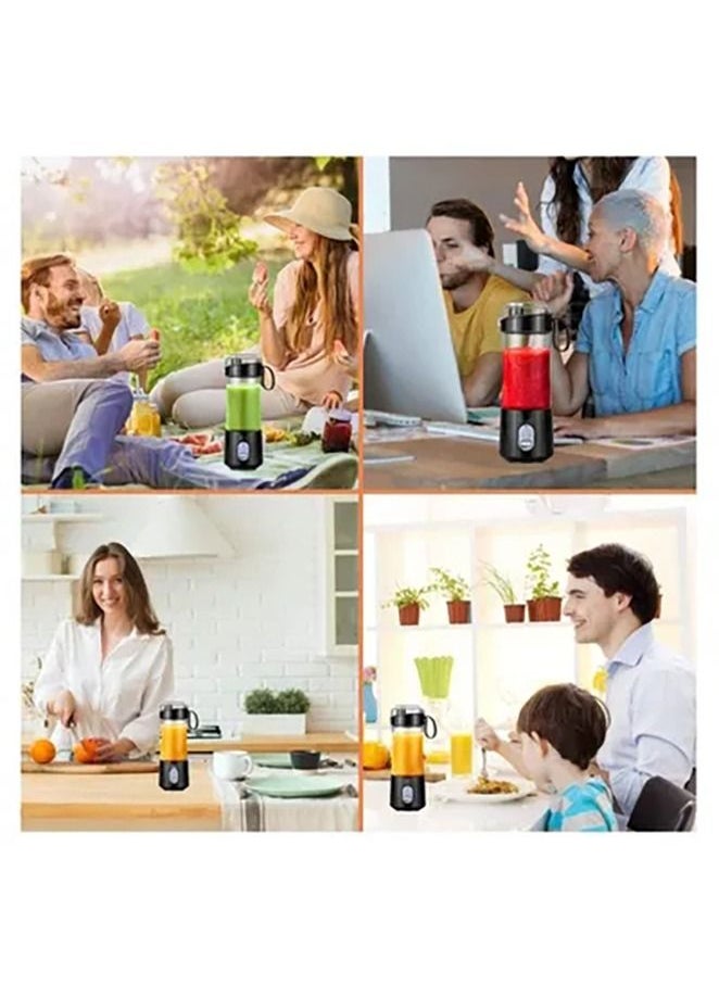 Gonice - Portable Personal Blender for Smoothie and Shakes，Powerful 3D Blades USB Rechargeable Juicer Cup（Black） - Image 1