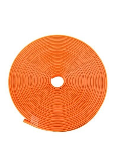 Car Wheel Hub Rim Protection Strips Orange (8 m)