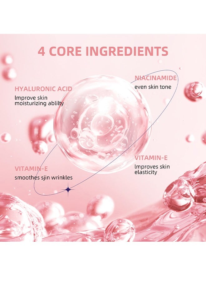 MOOYAM - 4 in 1 Facial serum-Anti Aging Face Serum with Vitamin C, Niacinamide,Hyaluronic Acid, Vitamin E 30ml - Image 1