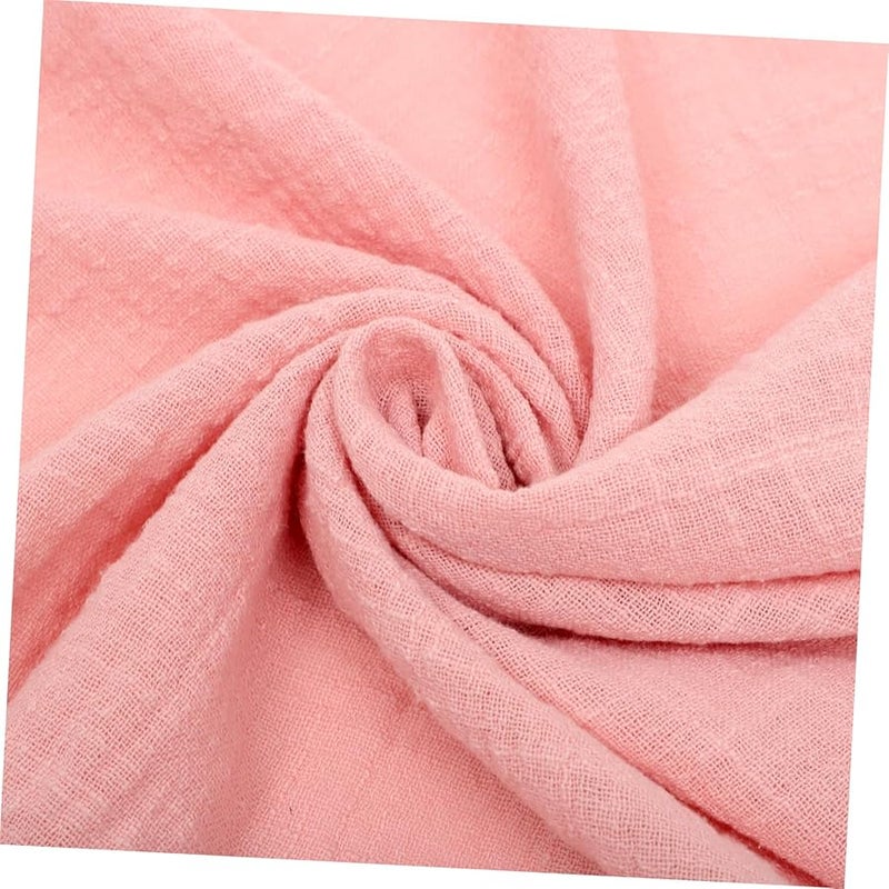 Pink Reusable Soft Napkins 4pcs Set Easy Clean Gauze Linen for Kitchen Wedding Party - Image 5
