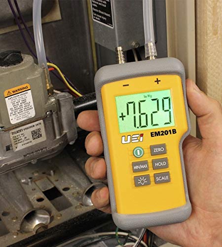 UEi Test Instruments EM201B Test Dual Input Differential Manometer - Image 2