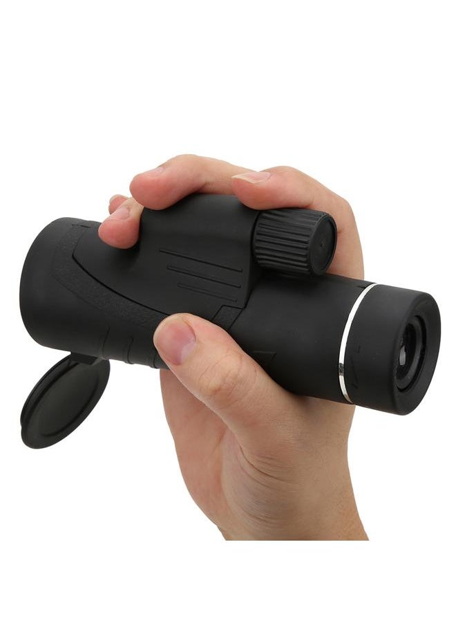 Thoraya 10X42 Plastic Black Outdoor Portable Waterproof High Magnification HD Monocular Telescope  - Image 4