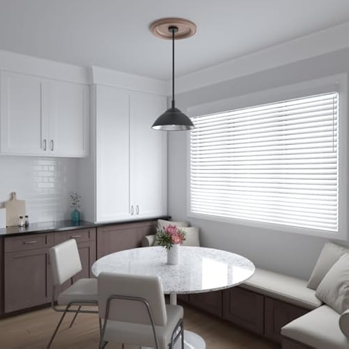 CMP16TRCAC TRADITIONAL THERMOFORMED PVC CEILING MEDALLION (FITS CANOPIES UP TO 9, 16" OD X 3 1/2" ID X 1 3/8" P, AGED COPPER - Image 3