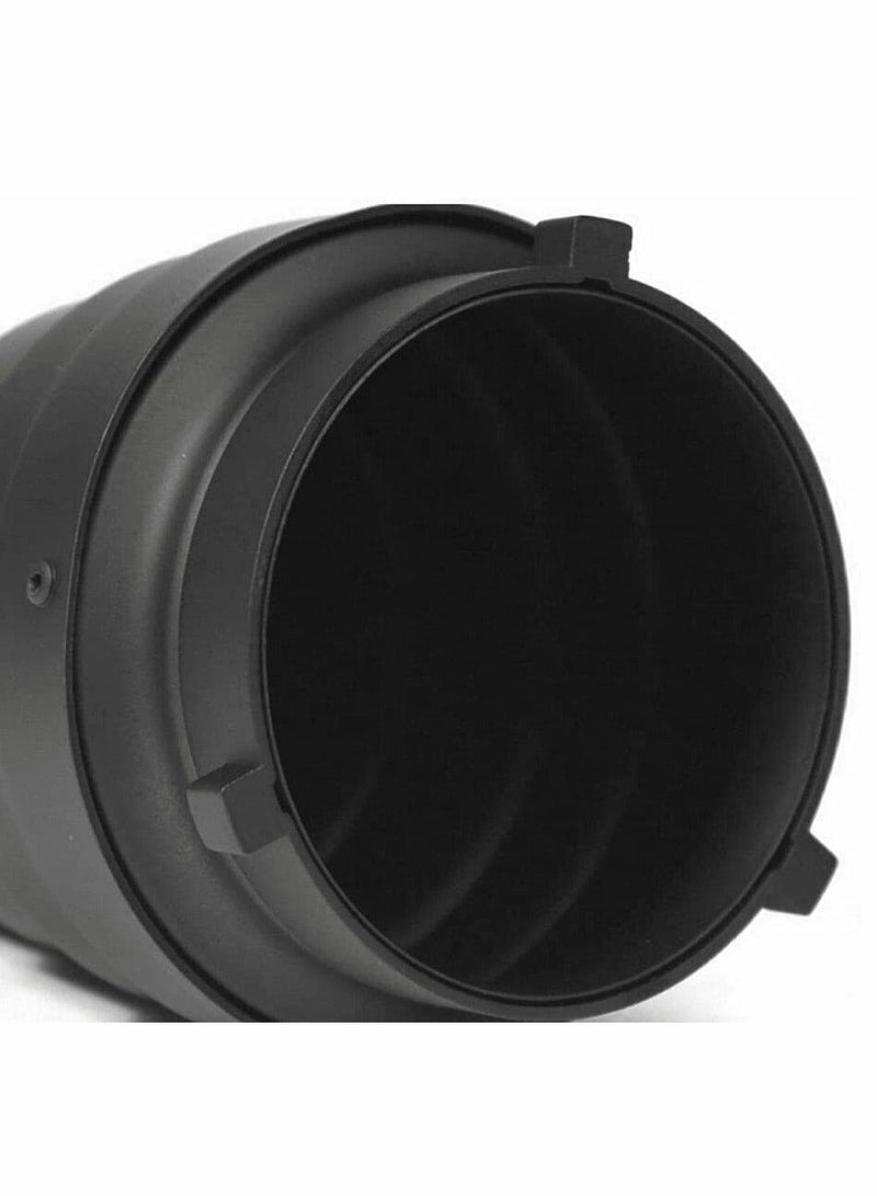 Snoot, Room Flash Snoot, Metal Conical Snoot with Honeycomb Grid & 5pcs Color Filter Kit, for Bowens Mount Studio Flash Strobe Monolight  - Image 5