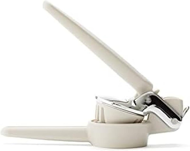 Chef'n FreshForce Hand-Held Slicer, Slices Mushrooms, Strawberries, Kiwis and More, Taupe - Image 1