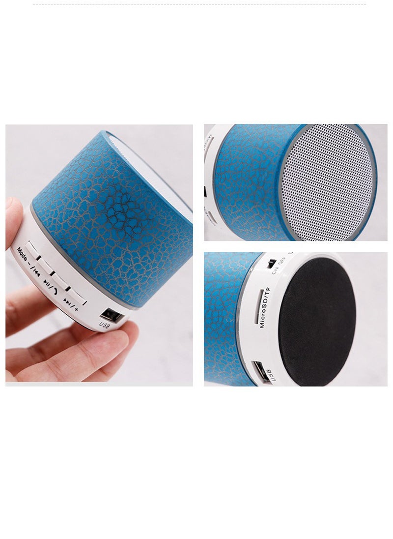 Generic Wireless Bluetooth Speaker , Portable Wireless For Home with LED/Party/Outdoor/Beach, Electronic Gadgets, Birthday Gift  - Image 2