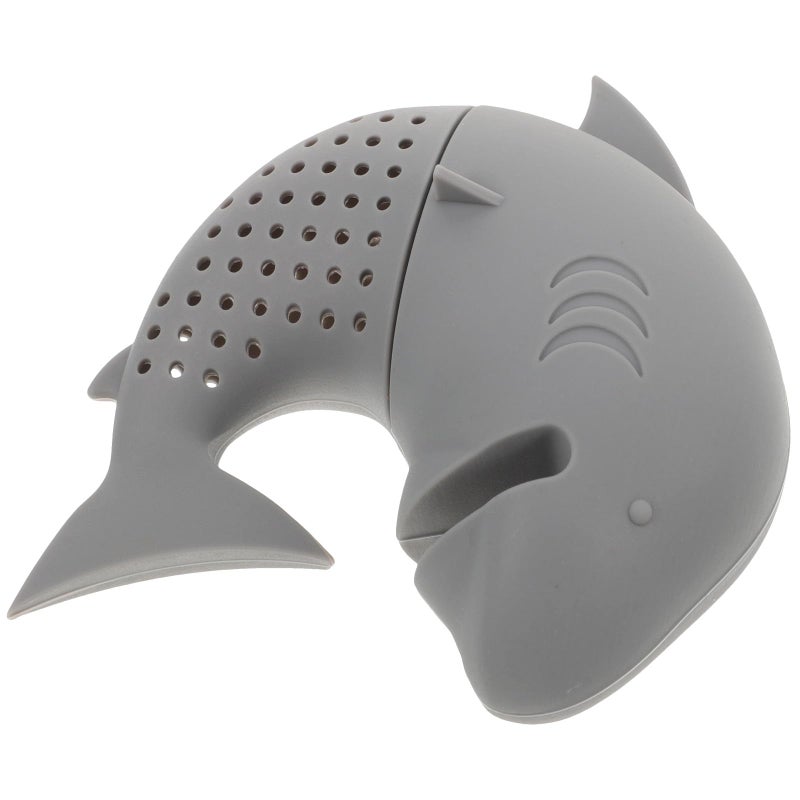 Reusable Silicone Shark Tea Strainer Infuser Loose Leaf Filter Easy to Clean - Image 2