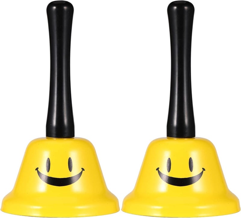 X spring Call Bell, 2 Pack Service Bell Dinner Desk Bell For The Porter Kitchen Restaurant Bar Hotel Schools, Dog Training Bell, Game Bell, Kitchen Bell, Loud Bell For Olds, Children - Image 1