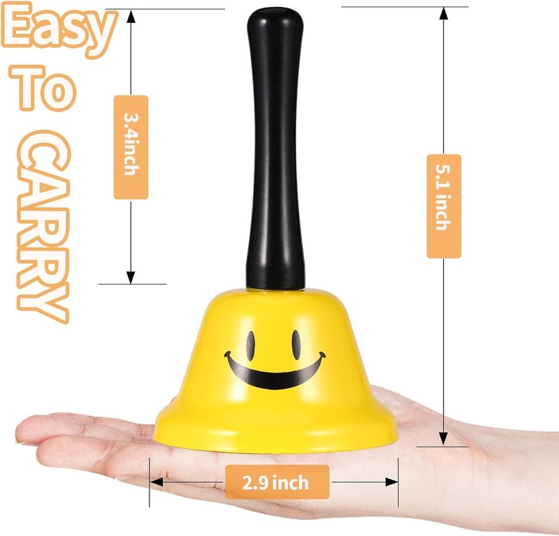 X spring Call Bell, 2 Pack Service Bell Dinner Desk Bell For The Porter Kitchen Restaurant Bar Hotel Schools, Dog Training Bell, Game Bell, Kitchen Bell, Loud Bell For Olds, Children - Image 5