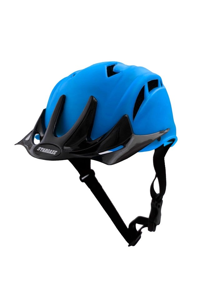 Stargaze Multi-Sport Kids Helmet - 55cm Medium Size for Boys & Girls (Age 6-14 Years) - Ideal for Bicycle, Skating & Scootering - Adjustable Safety Gear - Image 1