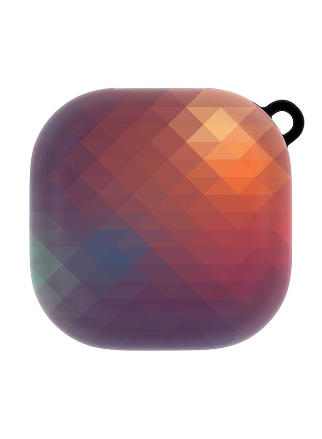 Stylizedd StylePods Custom Case Samsung Galaxy Buds Pro (2021) / Buds Live Case With Anti-Lost Keychain - Copper Prism  - Image 1
