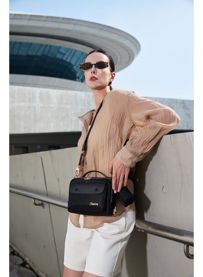 Chantria Women's Crossbody and Shoulder Bag CKB00965 - Water-Resistant Casual Purse with External Coin Pouch - Image 2