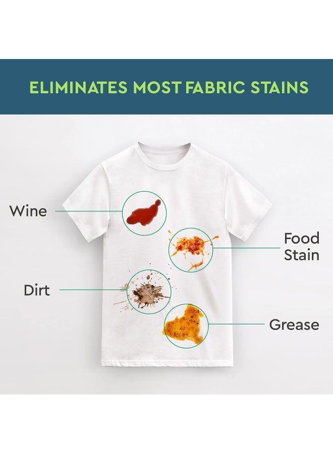 Laundry Stain Remover Brush for Tough, Deep, and Aged Clothing Stains, with Genuine Horsehair Bristles for Safe and Effective Stain and Odor Elimination - Image 4