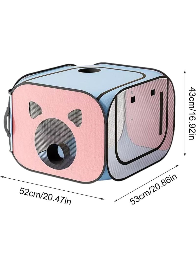 A.M Pet Hair Dryer Box, Dog Dryer Box - Cat Drying Box Portable Folding Cat Dryer Box | Anti-Fly Cat Dryer Box, Pet Dog Cat Drying Box for Cat and Small Dog Puppy With Dryer - Image 4
