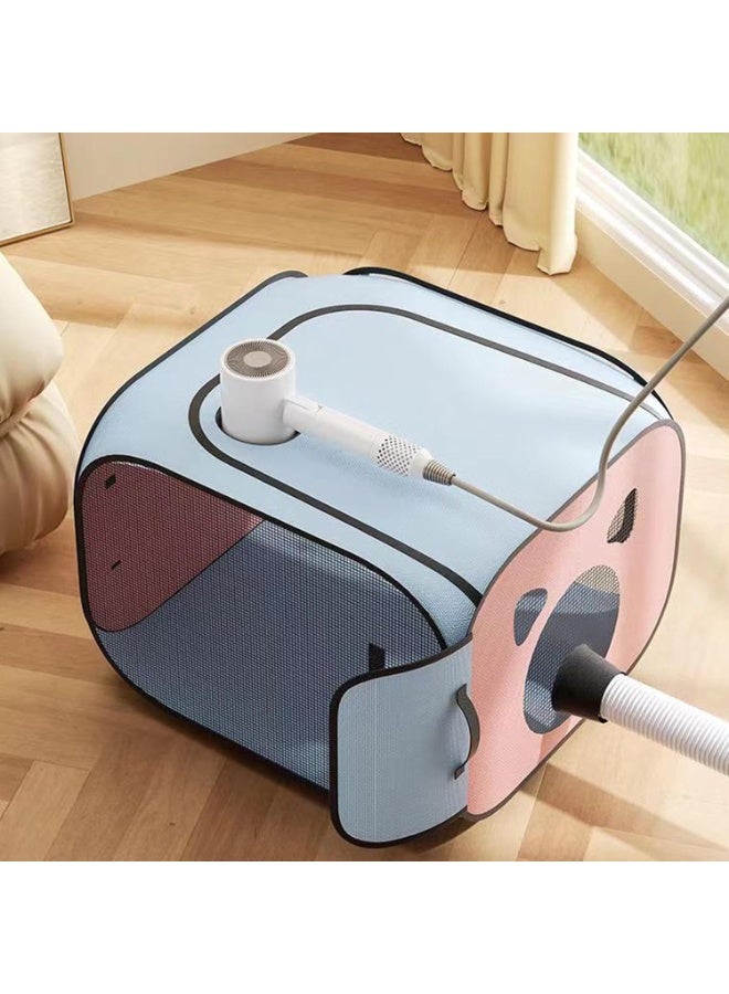 A.M Pet Hair Dryer Box, Dog Dryer Box - Cat Drying Box Portable Folding Cat Dryer Box | Anti-Fly Cat Dryer Box, Pet Dog Cat Drying Box for Cat and Small Dog Puppy With Dryer - Image 3