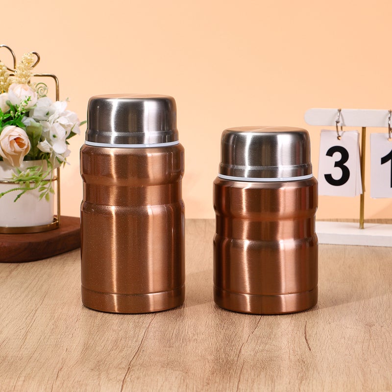 304 Stainless Steel Stew Pot For Cooking Porridge, Large Capacity Vacuum Insulated Cup, Outdoor Portable Insulated Stew Pot - Image 1