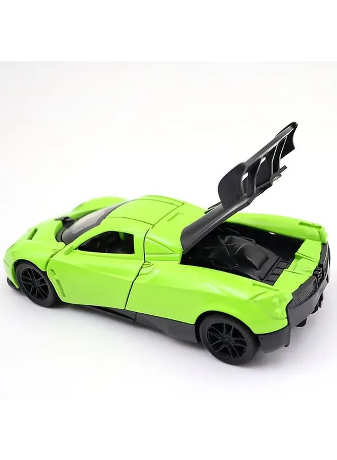 Purple 1 36 Scale Lamborghini Murcielago Zinc Alloy Pull Back Car Realistic Design Collectible - Image 3