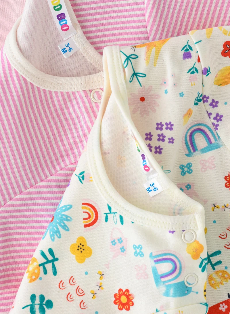 Boo Boo BooBoo Kids Garden Range 3 Pk Tees
