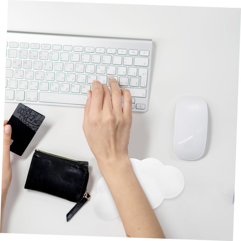 Ergonomic Memory Foam Cloud Mouse Wrist Rest Support for Computer Gaming and Office Typing - Image 3