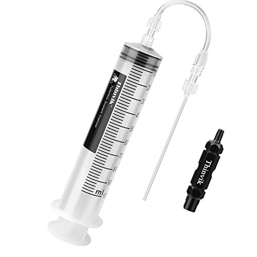 Thinvik 3.5 oz/100ML Bike Tubeless Sealant Injector Syringe for Stans No Tubes sealant and Other sealants, Presta Schrader Valve Core Removal Tool - Image 3