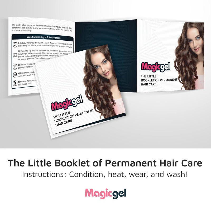 Magic Gel Premium Deep Conditioning Heat Cap. A Hot Head Cap to Hydrate, Moisturize and Condition. Thermal Cordless Hair Steamer for Damaged Hair (Natural Steam Treatment) - Image 5