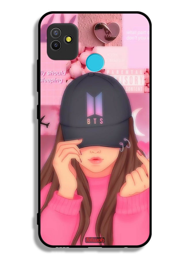 Tolwak Tecno Pop 5 Protective Case Cover Cap Girl Snap - Image 2