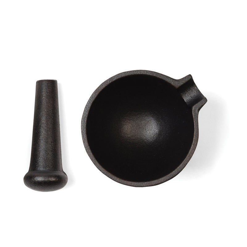 Fox Run Fox Run Mortar and Pestle Cast Iron Black 