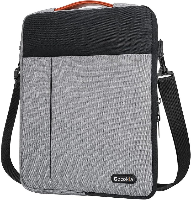 Gocokia Laptop Shoulder Briefcase Sleeve for 12.9-14.1 inch Notebook Bag - Image 1