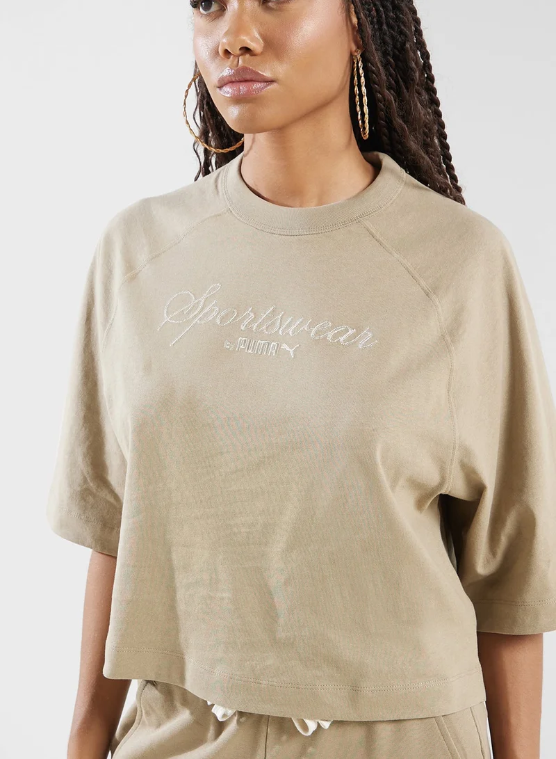 PUMA  Classics Oversized T-Shirt for Women | Best Price UAE