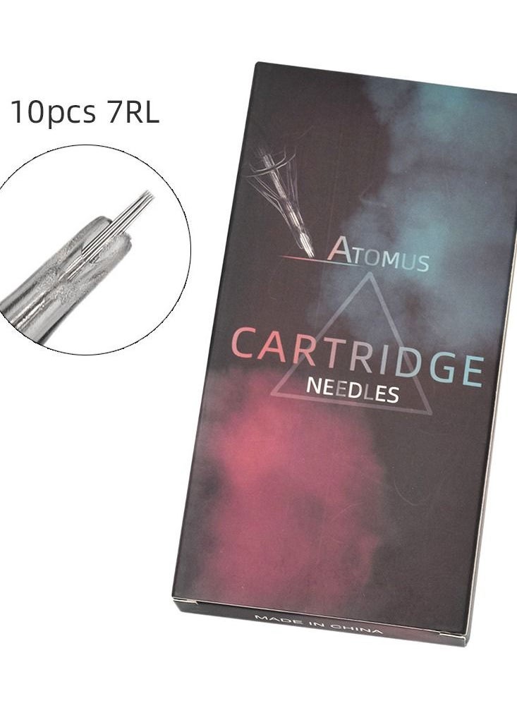 ATOMUS 10-Piece DisposableTattoo Needle Cartridge  - Image 1