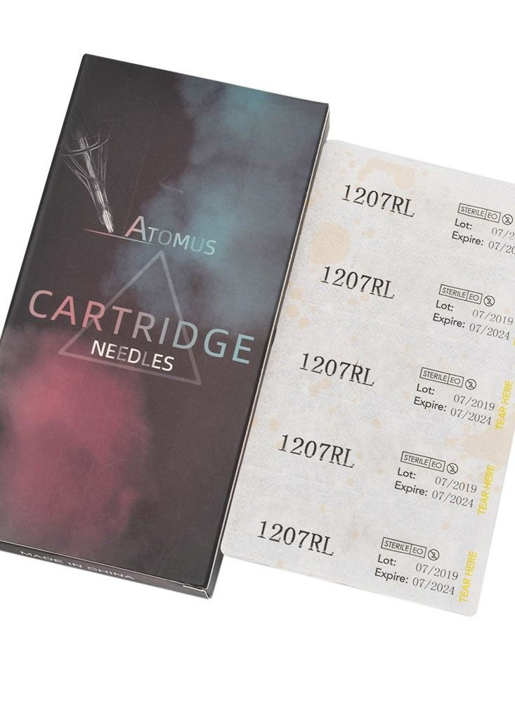 ATOMUS 10-Piece DisposableTattoo Needle Cartridge  - Image 4