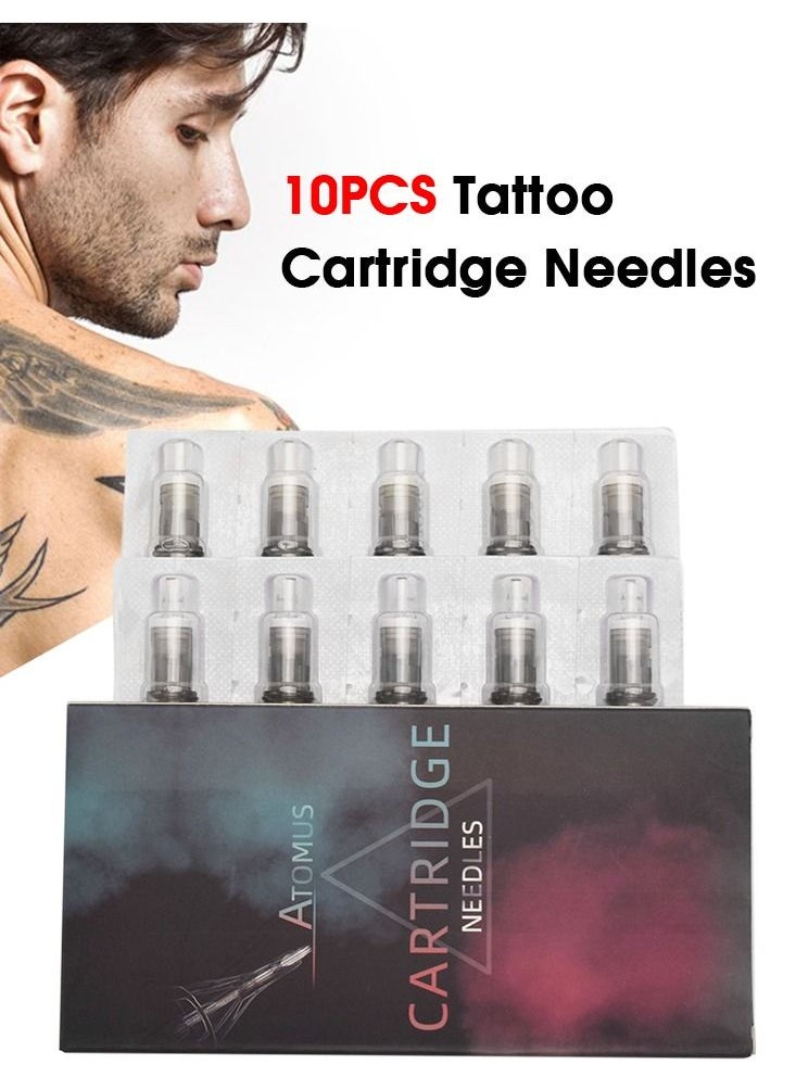 ATOMUS 10-Piece DisposableTattoo Needle Cartridge  - Image 3