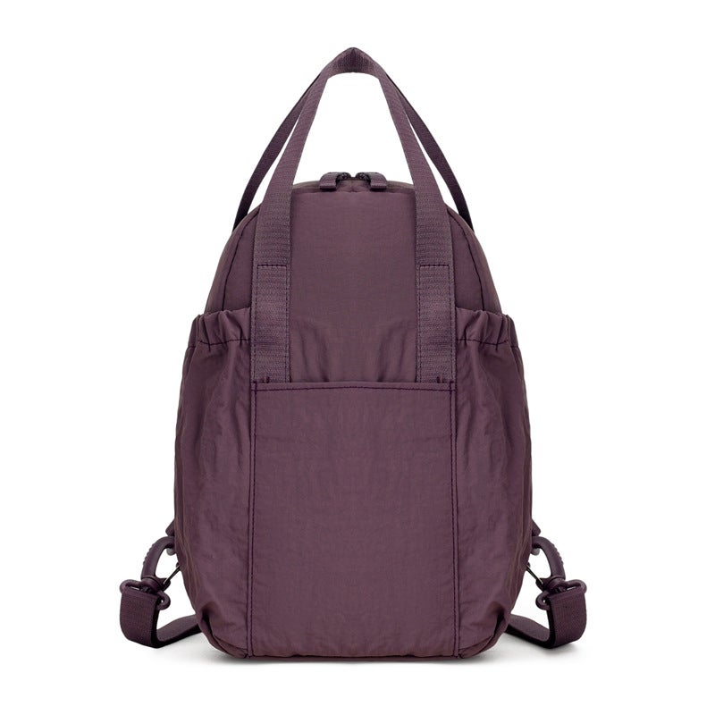 Japanese Style Solid Color Travel Backpack - Image 5