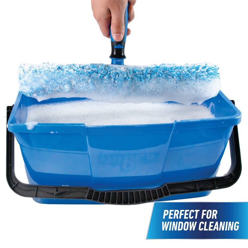 Unger Professional 3 Gallon Bucket â€“ Compact Cleaning Bucket, Comfort-Grip Handle, 2 Pour Spouts, Portable Cleaning Supplies, Plastic Mop Bucket for Floor, Window & Household Cleaning - Image 4