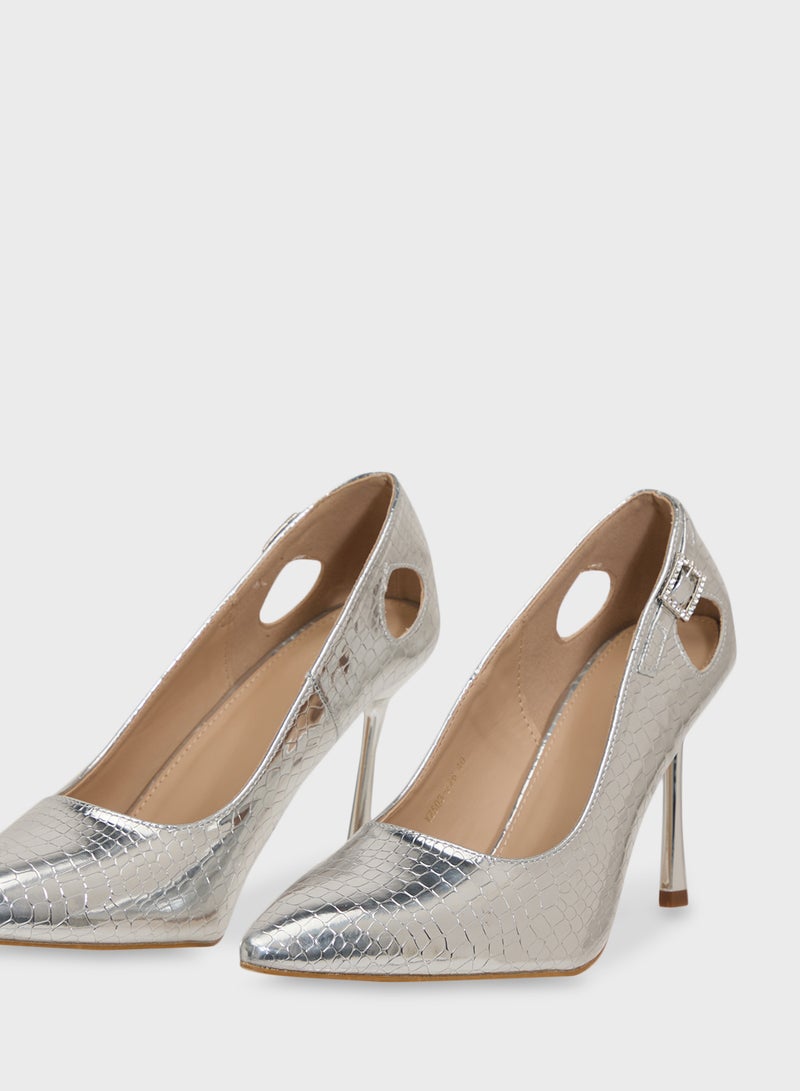 ELLA Heeled Ladies Pump  - Image 4