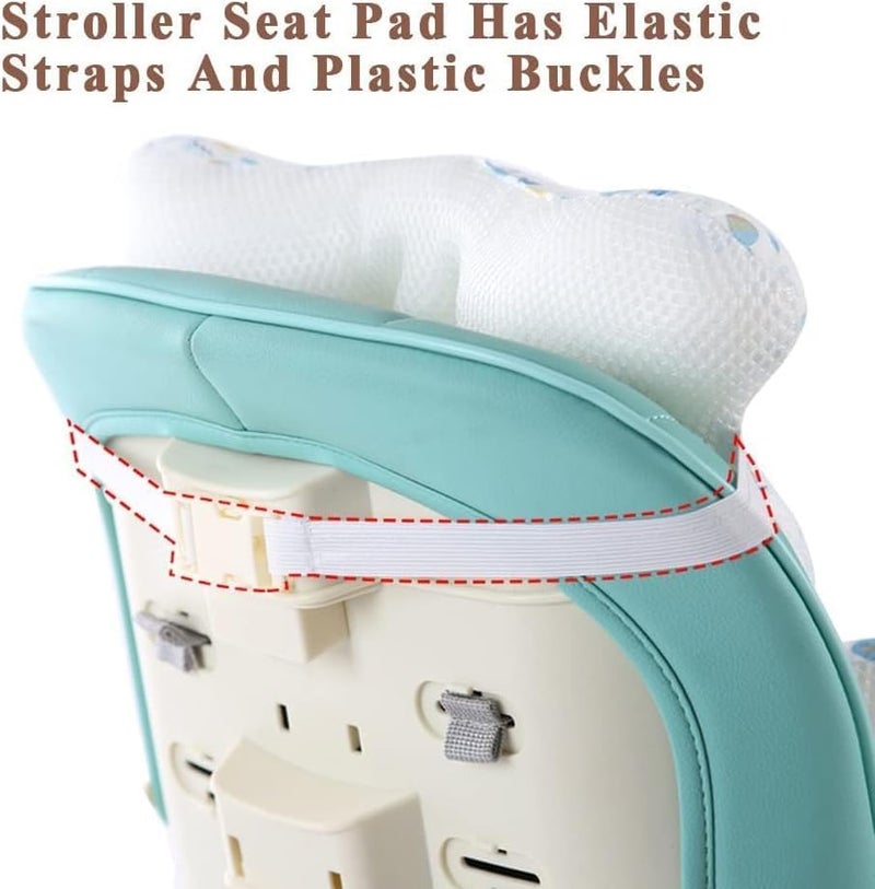 Aputue Baby Stroller Cushion Pad - 3D Breathable Soft Padding for Infant Car Seats and Strollers - Image 5