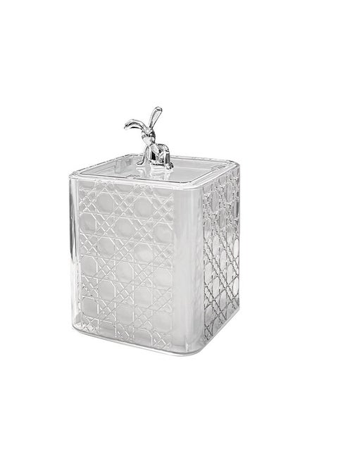 Mini Trash Can with Lid Removable Small Garbage Can Tiny Plastic Trash Bin Pop Up Countertop Wastebasket Counter Garbage Lint Bin For Bathroom Office Kitchen Desk