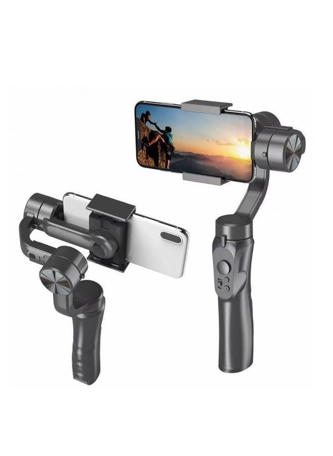 Raxoom 3 Axis Handheld Smart Phone Holder Action Camera Video Gimbal Stabilizer Indoor Outdoor Perfect For Vlogger And Content Creator - Image 1